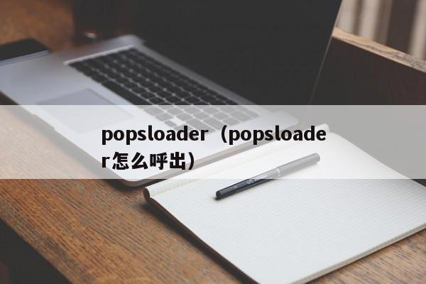 popsloader（popsloader怎么呼出）